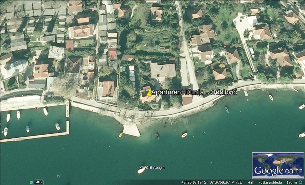 Apartment Dunja Djenovici Herceg Novi Exteriér fotografie